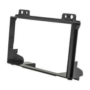 Double DIN Radio Bezel compatible with Ford Fiesta JH1/JD3 Fusion JU2 black