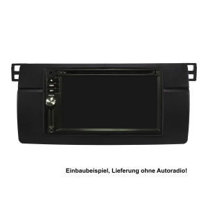 Double DIN radio cover compatible with BMW 3 series E46 HQ optics
