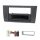 Radioblende Set kompatibel mit Suzuki Swift MZ/EZ Bj.2005-2010 anthrazit / schwarz mit Radioadapter ISO Einbauschacht