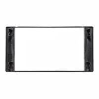 Double DIN Radio Bezel Set compatible with Ford Focus 2 Fiesta C-Max S-Max Galaxy Mondeo Kuga Transit black Quadlock Adapter ISO Antenna Adapter Release Bracket