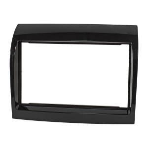 Double DIN radio bezel compatible with Fiat Ducato (250)...