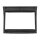 Doppel DIN Radioblende kompatibel mit Fiat Ducato (250) Peugeot Boxer Citroen Jumper 2011-2014 Piano Lack schwarz