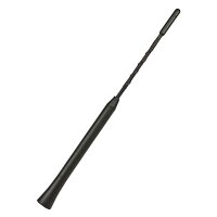 Auto Antenne Dachantenne KFZ 16V Verstärker RAKU 2 II kompatibel mit Audi Opel Seat Skoda VW Anti Noise Stab 24cm 60 Grad