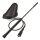 Auto Antenne Dachantenne KFZ 16V Verstärker RAKU 2 II kompatibel mit Audi Opel Seat Skoda VW Anti Noise Stab 24cm 60 Grad
