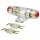 Mini ANL Sicherungshalter transparent für Kabel bis 25qmm + 2 x 80A Sicherung