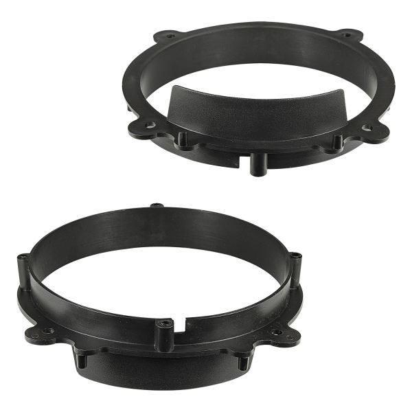 Speaker rings adapter brackets compatible with Opel Antara Chevrolet Captiva front door for 165mm DIN speakers