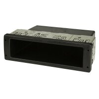 Radioblende Set Ablagefach kompatibel mit Peugeot 207 307 Expert Profiversion extrem stabil mit Quadlockadapter ISO Antennenadapter ISO DIN