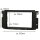 Doppel DIN Radioblende Set kompatibel mit Smart fortwo 451 forfour 454 schwarz mit Radioadapter ISO Antennenadapter ISO DIN