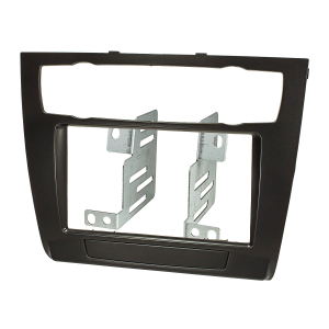 Double DIN radio bezel compatible with BMW 1 series E81...