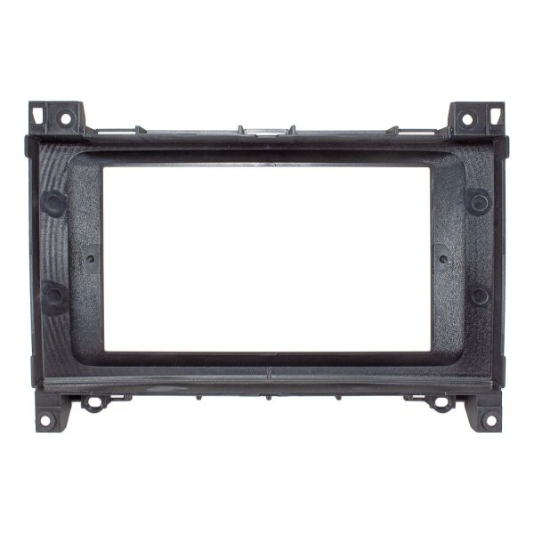 Tomzz Audio 2434-017 Set Di Cornici Radio Compatibili Con Mercedes A (W169) B (W245) Sprinter (W906) Viano Vito Nero Con Adattatore Quadlock ISO - 8