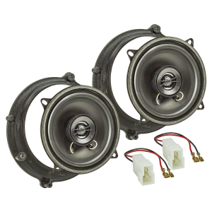 TA13.0-Pro Lautsprecher Einbau-Set kompatibel mit Audi A4 B5 A4 B5 Avant Tür vorne 130mm Koaxial System