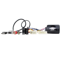 Lenkradfernbedienungsadapter kompatibel mit Toyota Aygo AB40 ab 2014-2018 mit OEM AUX und USB