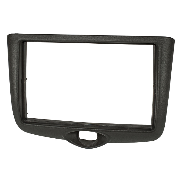 Double DIN Radio Bezel compatible with Toyota Yaris P1 1999 to 2003 black