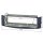 Radio panel set compatible with Smart fortwo (450) built 1998-2007 blue with metal shaft Radio adapter ISO Raku2 Antenna adapter DIN