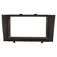 Double DIN Radio Bezel compatible with Toyota Avensis T27 2008-2018 black