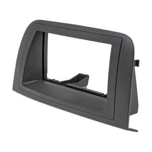 Double DIN radio bezel compatible with Fiat Croma Type 194 2005-2010 black