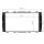 Double DIN radio bezel HQ compatible with Nissan Navara (D231) 4th generation from 2015 Piano black