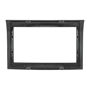 Double DIN radio bezel compatible with Fiat Ducato III (250 251) from 2006 HQ version Piano black Fzg. with radio preparation