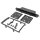 Doppel DIN Radioblende kompatibel mit Mazda 3 BK 2003-2009 schwarz