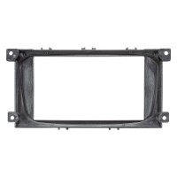 Doppel DIN Radioblende kompatibel mit Ford C-Max Focus 2 Galaxy Mondeo schwarz