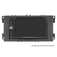Doppel DIN Radioblende kompatibel mit Ford C-Max Focus 2 Galaxy Mondeo schwarz
