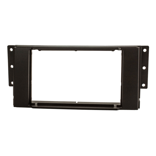 Double DIN Radio Bezel compatible with Landrover Freelander Discovery black