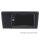 Double DIN radio bezel compatible with Volvo S60, S70, C70, V70, dark gray