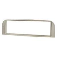 Radio bezel metal shaft compatible with Alfa Romeo 147 Type 937 2000-2010 GT Type 937 2004-2010 silver