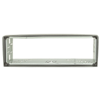 Radio bezel metal slot compatible with Alfa Romeo (GTV) silver