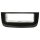 Radio panel metal shaft compatible with Fiat Punto from 2012 Punto Evo 199 2009-2011 Piano black lacquer
