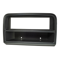 Radio cover metal slot compatible with Fiat Croma (Type 194) from 2005 black