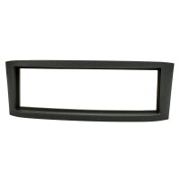 Radioblende Metallschacht kompatibel mit Smart Roadster Coupe (452) 2003-2005 anthrazit