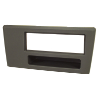Radio bezel metal slot compatible with Volvo S60 S70 C70 V70 dark grey