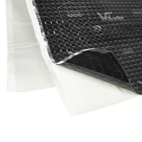 Alubutyl sound insulation mats set for 4 doors Alubutyl anti-drumming vibration insulation mat car boat self-adhesive