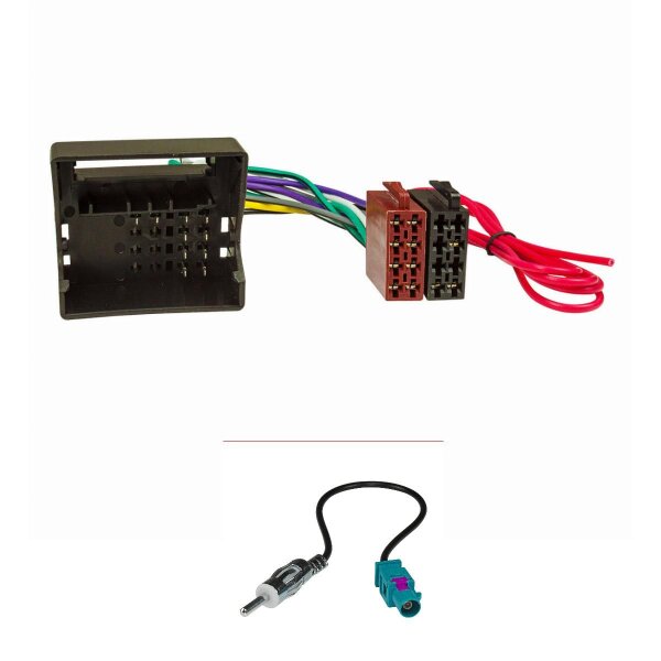 tomzz Audio Doppel DIN Radioblende passt für Fiat Scudo Peugeot 207 307 Expert Par Autoradio