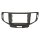 Double DIN radio bezel compatible with Honda Accord 8 VIII CU/CW facelift 2008-2015 black