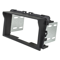 Double DIN Radio Bezel compatible with Opel Vivaro B Nissan Primastar Renault Trafic II 2011-2014 for vehicles with on-board computer