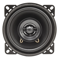 TA10.0-Pro Lautsprecher Set kompatibel mit Fiat Brava Punto 500 Doblo Panda Tür hinten 100mm Koaxial System