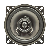 TA10.0-Pro Lautsprecher Einbau-Set DIN 100 2-Wege Koax System mit Gitter 40 Watt RMS Polypropylen