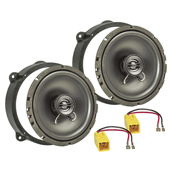 Speaker installation kit compatible with Alfa Romeo 147 159 Spider Brera Fiat Croma 165mm coaxial system TA16.5-Pro