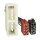 Radio bezel set compatible with Hyundai i30 PD from 2017, black
