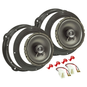 TA16.5-Pro Lautsprecher Einbau-Set kompatibel mit Audi A1...