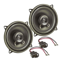 TA13.0-Pro speaker installation set compatible with Kia Picanto Hyundai i10 Getz front door 130mm coaxial system