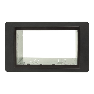 Double DIN radio bezel set compatible with Saab 9.5 YS3E...