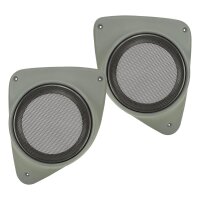 TA16.5-Pro Lautsprecher Einbauset Doorboard kompatibel mit Fiat Ducato Citroen Jumper 244 vorne 165mm Koaxial System