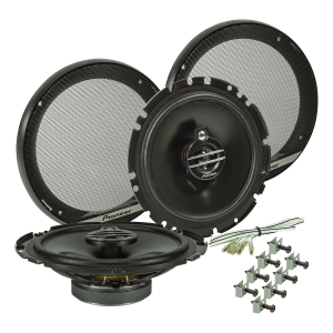 Speaker Set Pioneer TS-G1730f DIN 165 3-Way Coax System...