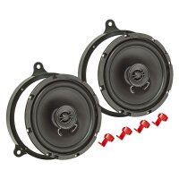 TA16.5-Pro speaker installation kit compatible with Toyota Yaris Avensis Corolla 165mm coaxial system