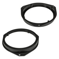 Pioneer TS-G1730f 300W Lautsprecher Set kompatibel mit Ford KA ab 2008-2016 Tür vorne 165mm 3-Wege Koax System