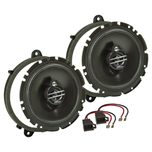 Speaker Set compatible with Renault Twingo II from 2007...