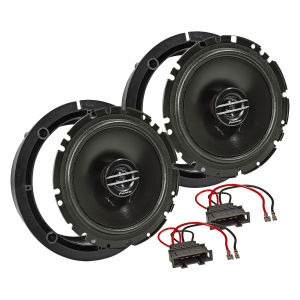 Loudspeaker set compatible with VW Passat 3C CC door front 165mm 3-wa